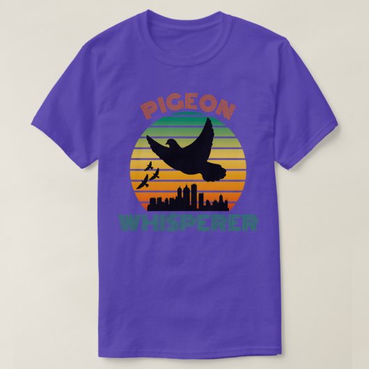 T-shirt pigeon chuchoteur pigeon (Design devant)