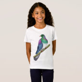 T-Shirt Pigeon de Kereru Wood (Devant entier)