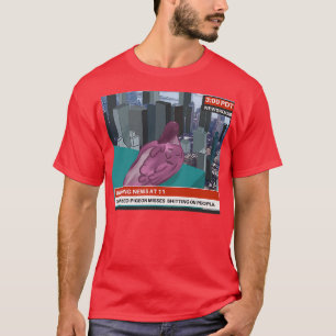 T-shirt Pigeon déprimé manque