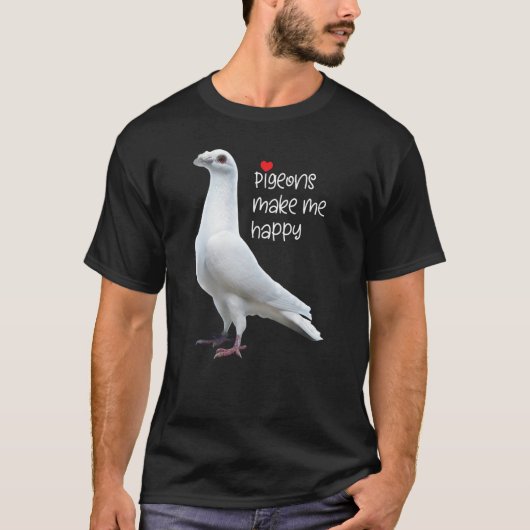 T-shirt Pigeon dragon (Devant)