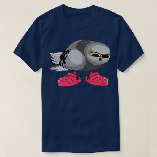 T-shirt Pigeon en Crocs 2 (Design devant)