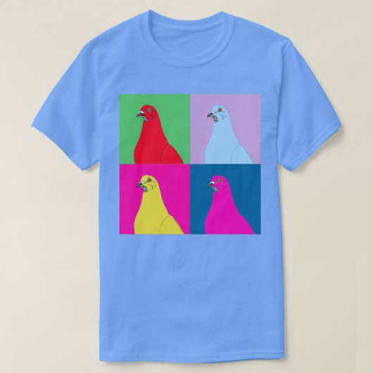 T-shirt Pigeon factory (Design devant)