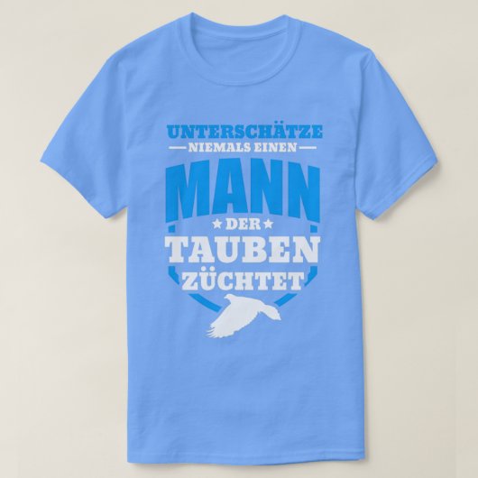 T-shirt Pigeon Fancier Carrier Pigeon Breeder 6 (Design devant)