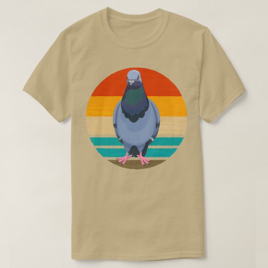 T-shirt Pigeon Fancier Porte-Oiseaux Pigeon 21 (Design devant)