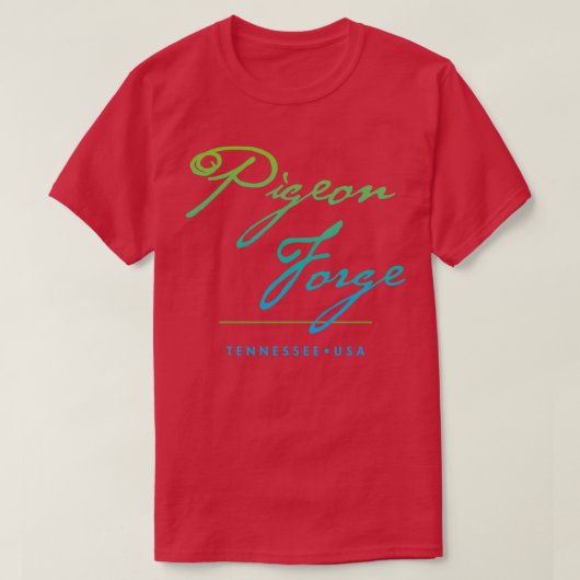 T-shirt Pigeon Forge Tennessee (Design devant)