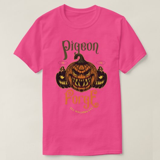 T-shirt Pigeon Forge Tennessee Halloween (Design devant)