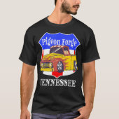 T-shirt Pigeon Forge Tennessee Hot Rod Run (Devant)