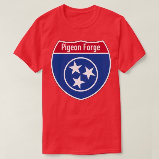 T-shirt Pigeon Forge Tennessee TN Road Trip Interstate Hig (Design devant)