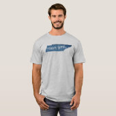 T-shirt Pigeon Forge Tennessee Wood Grain (Devant entier)