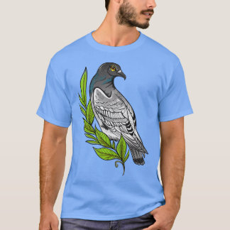 T-shirt Pigeon I motif pigeon porteur d'oiseau pour pigeon