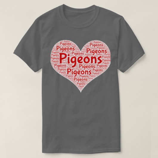 T-shirt Pigeon Lover 6 (Design devant)