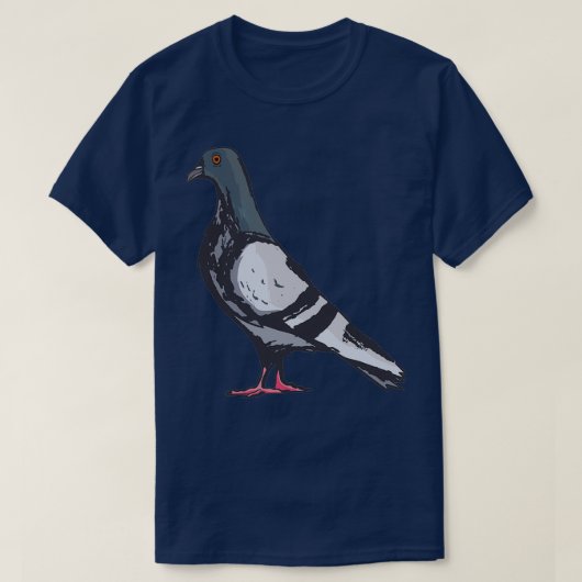 T-shirt pigeon pigeon pigeon pigeon pigeon pigeon pigeon p (Design devant)