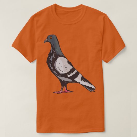 T-shirt pigeon pigeon pigeon pigeon pigeon pigeon pigeon p (Design devant)