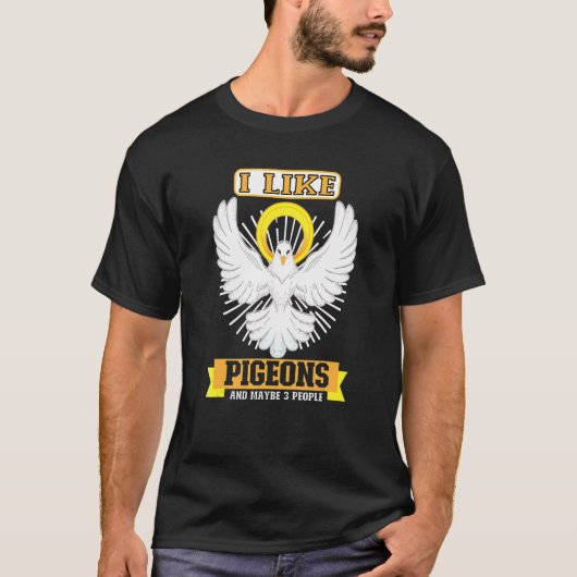 T-shirt Pigeon Pigeon Racing Pigeon Racer Pigeon Keeper (Devant)