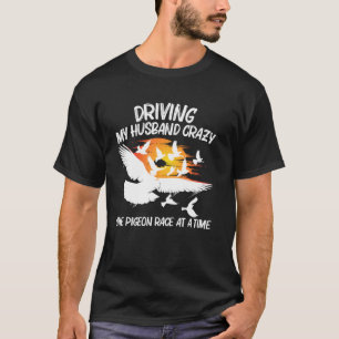 T-shirt Pigeon Racing Pour Femmes Grand-Mère Homing Pigeon