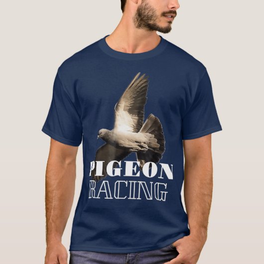 T-shirt Pigeon racing t shirt (Devant)