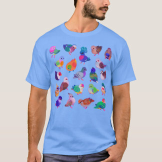T-shirt Pigeon sauvage