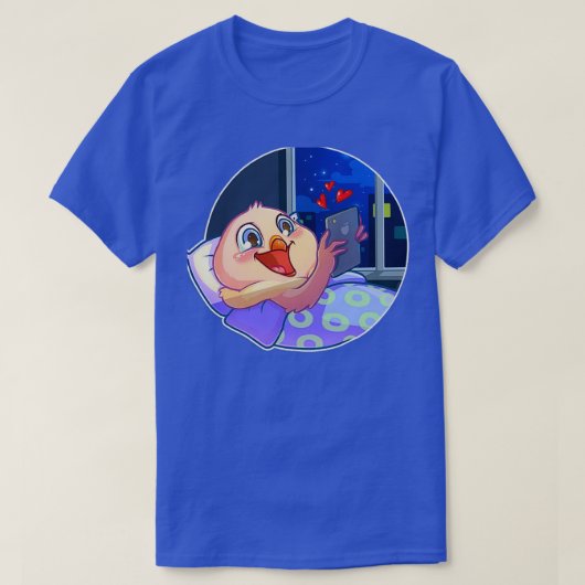 T-shirt Pigeon Sleeping (Design devant)