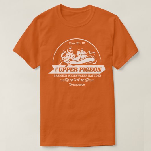T-shirt Pigeon supérieur (rafting2) (Design devant)