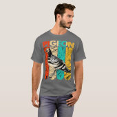 T-shirt Pigeon T Chemise Père Vintage (Devant entier)
