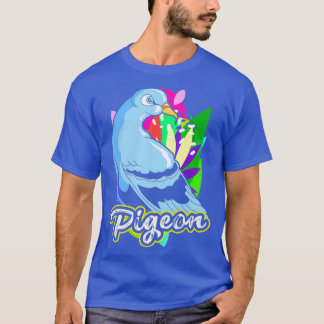 T-shirt Pigeon T Shirt Flower Mom Mother