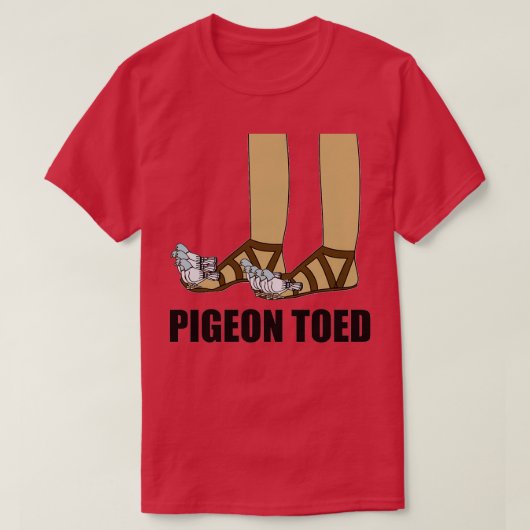T-shirt Pigeon Toed 5 (Design devant)