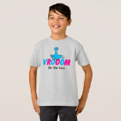 T-shirt Pigeon Vroom Kids Grey (Devant entier)