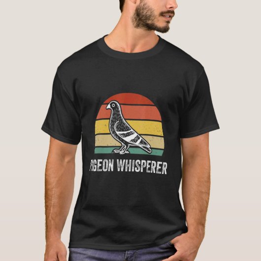 T-shirt Pigeon Whisperer (Devant)