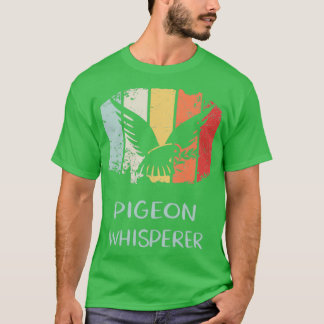 T-shirt Pigeon Whisperer Retro 4