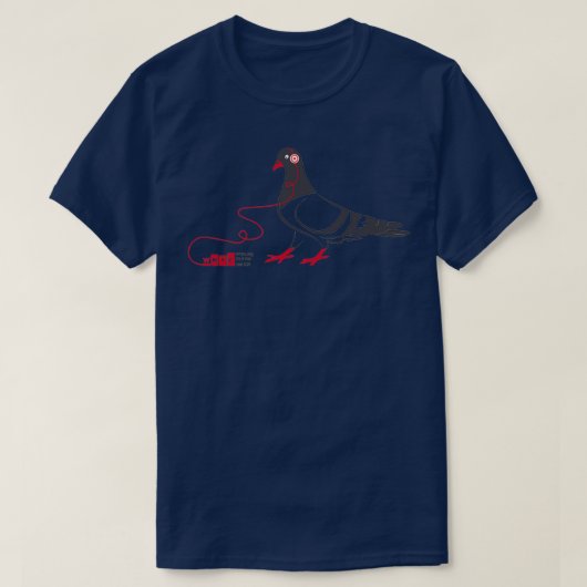 T-shirt pigeon wnyc 27 (Design devant)