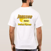 T-shirt Pigeons d'emballage d'or de Janssen (Dos)