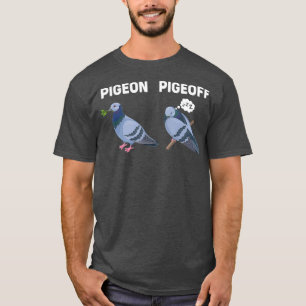 T-shirt Pigeons Oiseaux Amoureux Cadeau Funny Pigeon Pigeo
