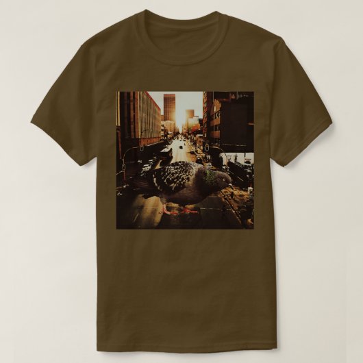 T-shirt Pigeonsaurus (Design devant)