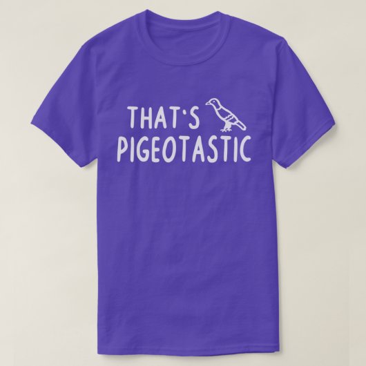 T-shirt Pigeotastic pigeon breeder city bird pigeon design (Design devant)