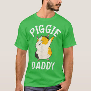 T-shirt Piggie Daddy Cute Guinea Pig Papa