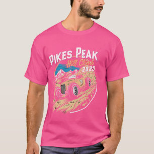 T-shirt Pikes Peak Hill Climb 2025 Funny Retro Colorado Ca