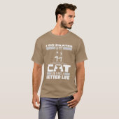 T-shirt Pilates Cat drôle (Devant entier)