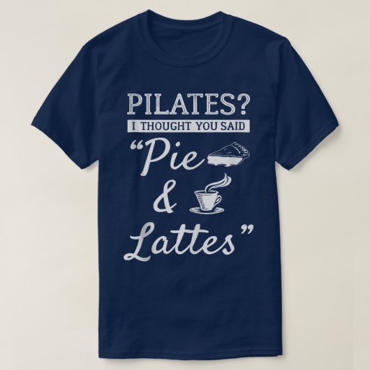 T-shirt Pilates comiques Penser Design Apparel article  (Design devant)