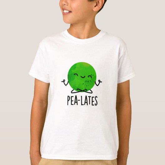 T-shirt Pilates de pois amusants Pun de pois (Devant)