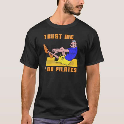 T-shirt Pilates drôle (Devant)