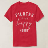 T-shirt Pilates Est Mon Heureuse Heure 7 (Design devant)