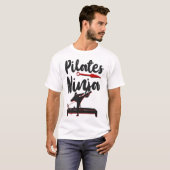 T-shirt Pilates instructeur Pilates Ninja Ninja (Devant entier)