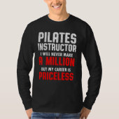 T-shirt Pilates Instructor Trainer Enseignant 13 (Devant)