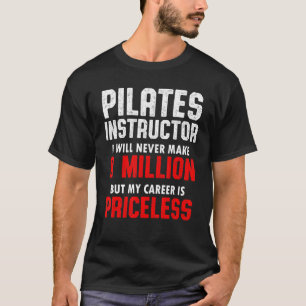 T-shirt Pilates Instructor Trainer Enseignant 13