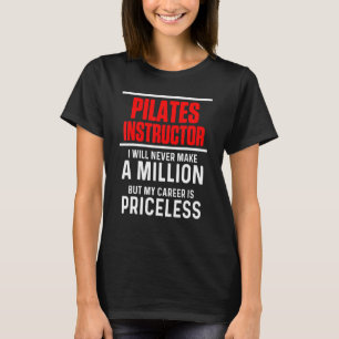 T-shirt Pilates Instructor Trainer Enseignant 15