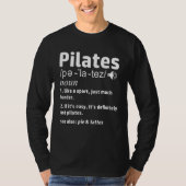 T-shirt Pilates Instructor Trainer Enseignant 16 (Devant)