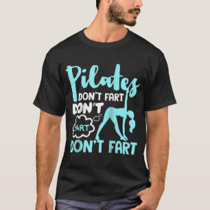 T-shirt Pilates Ne pas péter Fitness Pilates Raglan 1
