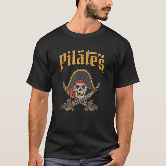 T-shirt Pilates Pirate Exercice Esprit Exercice Enthusi (Devant)