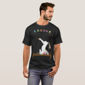 T-shirt Pilates Unicorn Ehale funny animation  (Devant entier)