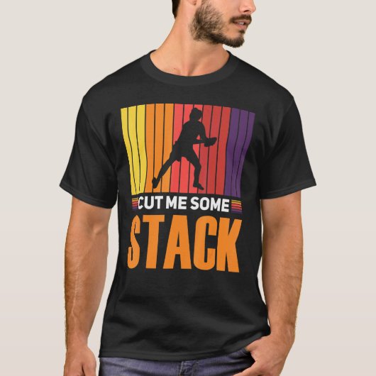T-shirt Pile de golf Ultimate Frisbee Disk (Devant)